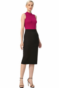 Kimi + Kai Women Knit Pencil Skirt