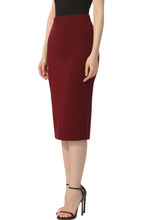 Load image into Gallery viewer, Kimi + Kai Women Knit Pencil Skirt