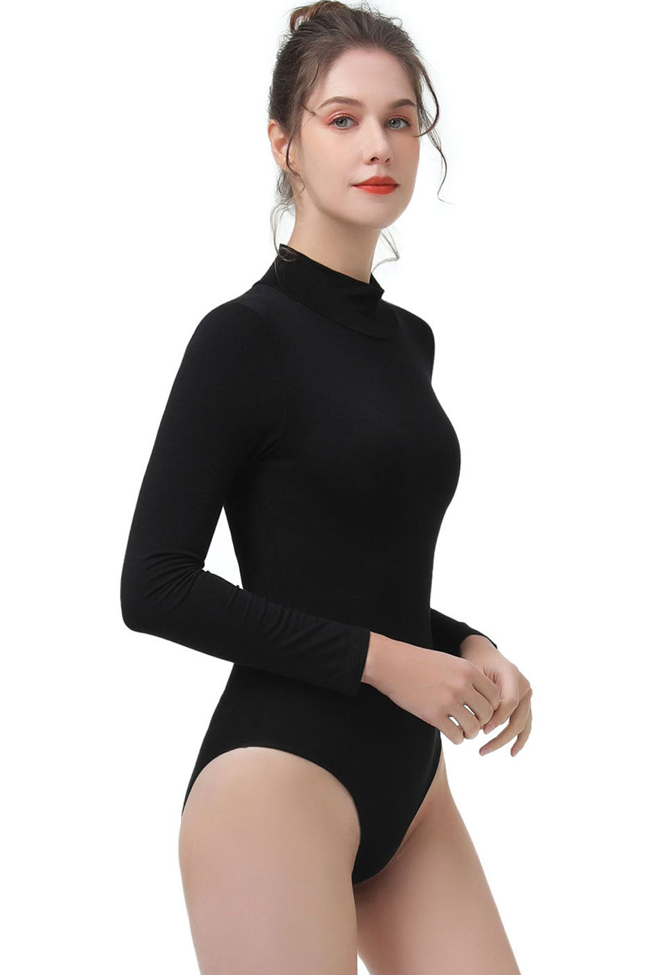 Bodysuit Sleeve – kimi + Kai + Kimi Women\'s Turtleneck kai Long