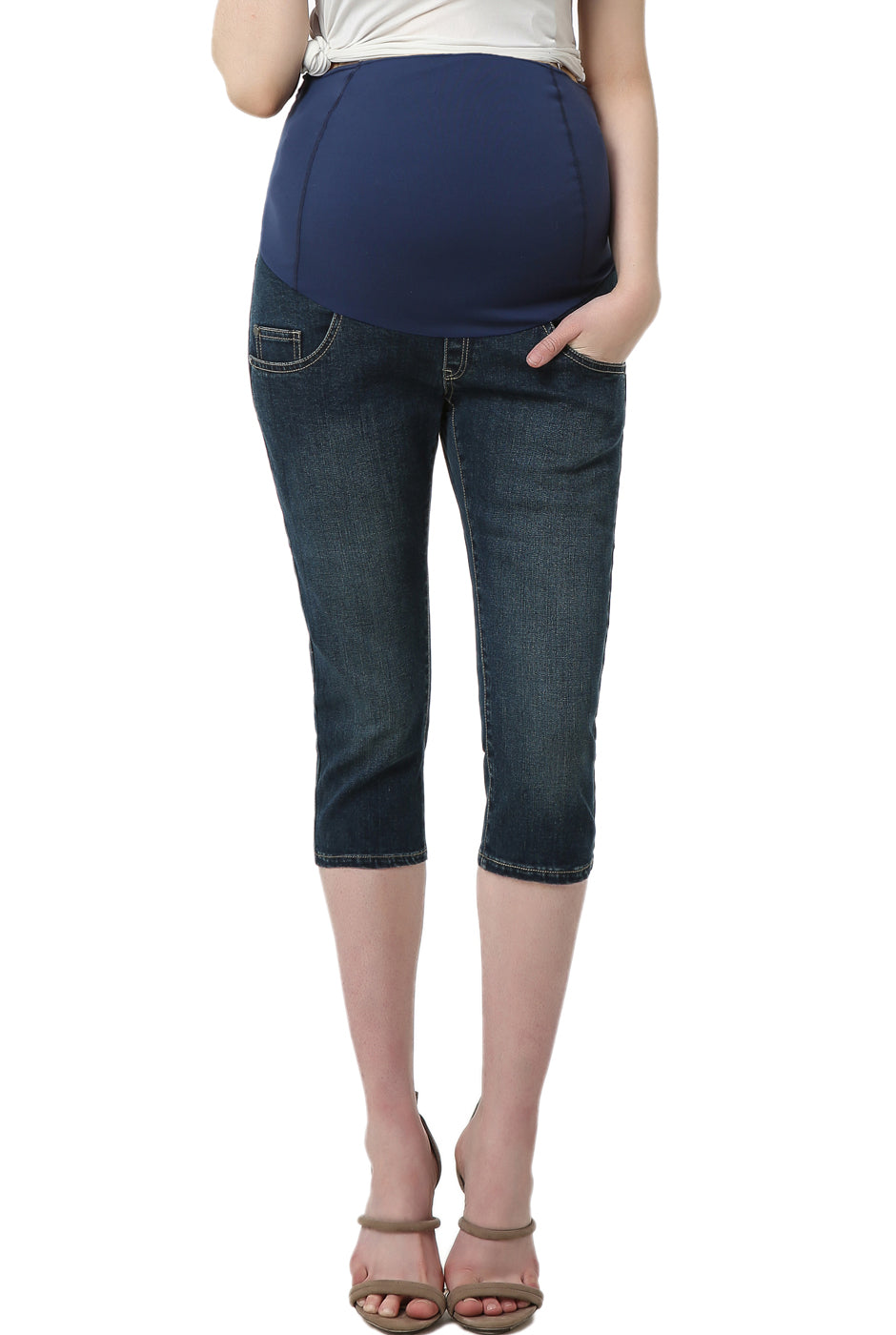 Women's Maternity Courtney Capri Jeans
