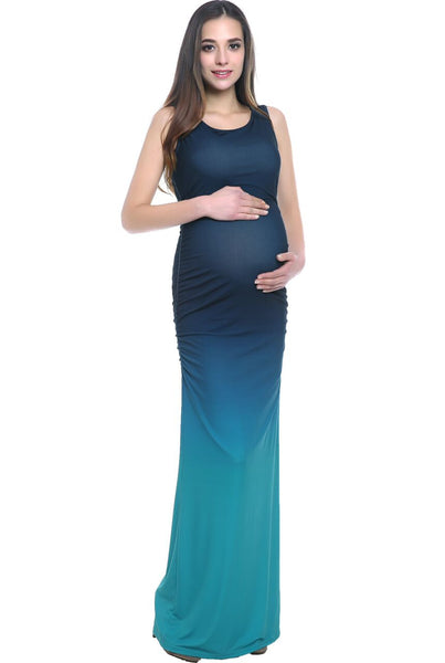 Kimi + Kai Maternity Charity Smocked Maxi Dress – kimi + kai